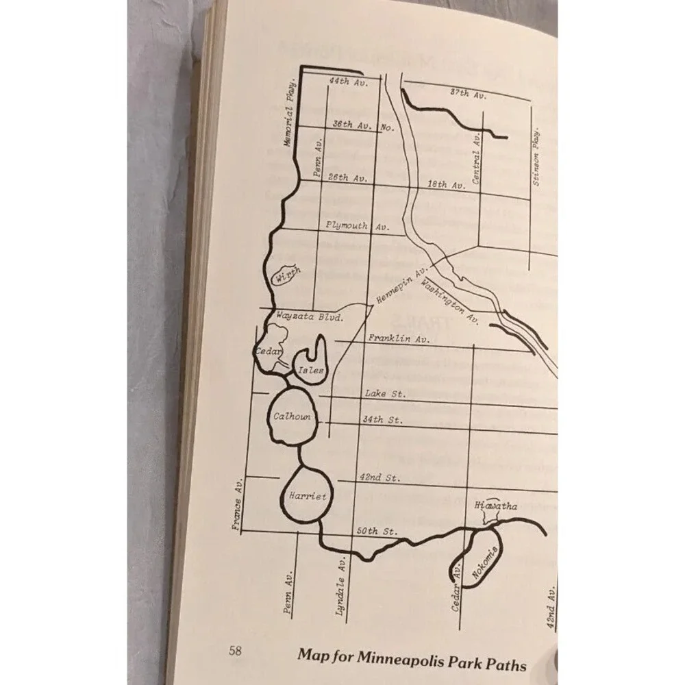Minnesota Walk Book Guide 1978 Hiking Cross Country Skiing Buchanan Metro Vtg